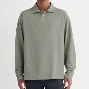 Everlane STARTUP RAGLAN POLO (nwt)